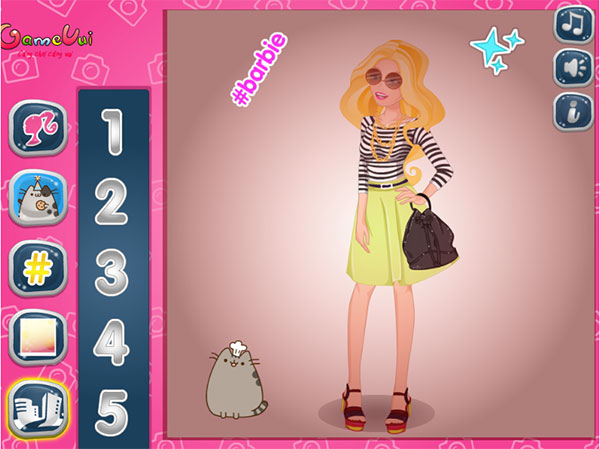 barbie instagram games