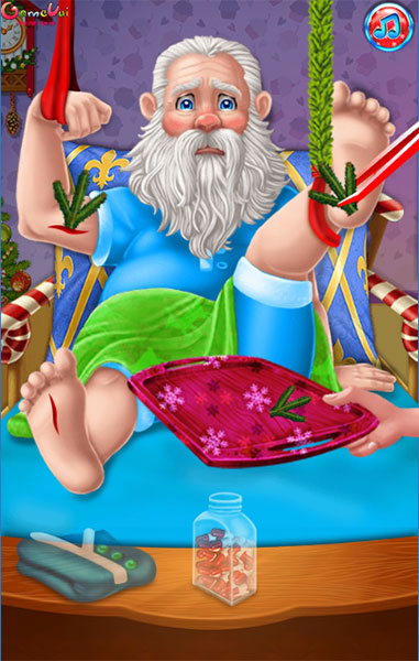 Cuộc phiêu lưu đầy sáng tạo với Game Trị thương cho ông già Noel như một câu chuyện giáng sinh thú vị. Hãy đón xem Ông già Noel Anime trong game này, bạn sẽ được chứng kiến một ông già Noel trẻ trung và đầy năng lượng, cùng với những quà tặng tuyệt vời dành cho trẻ em.