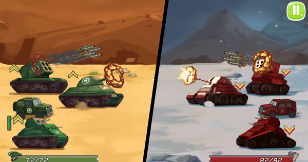 Game Xe Tăng Đại Chiến 2 - Tank Battle: War Commander - Game Vui