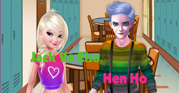 Game Jack Và Elsa Hẹn Hò - Elsa And Jack Library Love - Game Vui