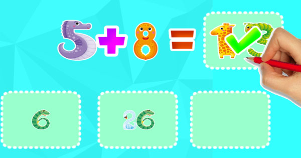 Game Trẻ học Toán - Math for Kids Online - GameVui