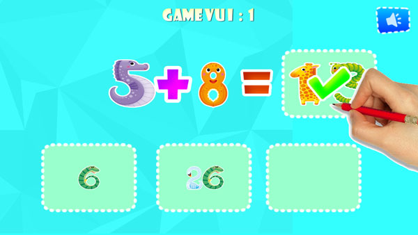 Game Trẻ Học Toán - Math For Kids Online - Game Vui
