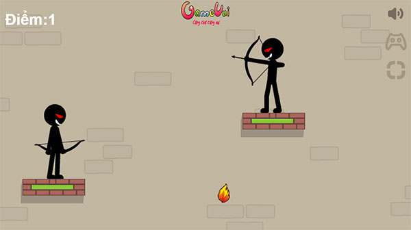 Game Người Que Bắn Nhau 2 - Stickman Archer Online 3 - Game Vui