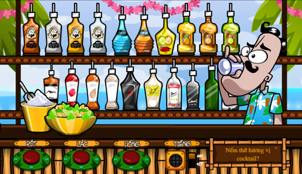 Bartender Make Right Mix Game Vui