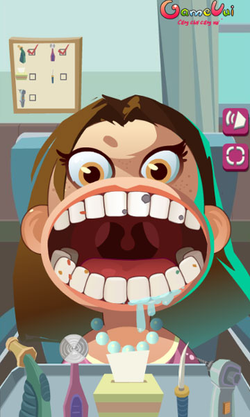 Game Khám Răng Trẻ Em - Girl Baby Dentist - Game Vui
