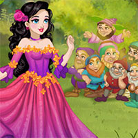 Game Nàng Bạch Tuyết Và 7 Chú Lùn - Snow White Fairytale Dress Up - Game Vui
