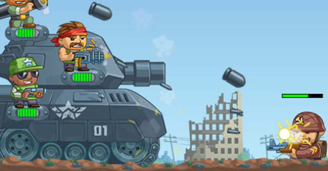Game Xe Tăng Phòng Thủ 2 - Defend The Tank - Game Vui