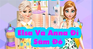 Elsa và Anna đi sắm đồ