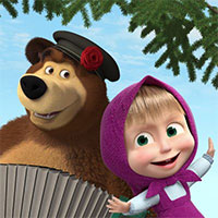 Game Cô Bé Masha Và Chú Gấu Xiếc - Masha And The Bear Fun Time - Game Vui