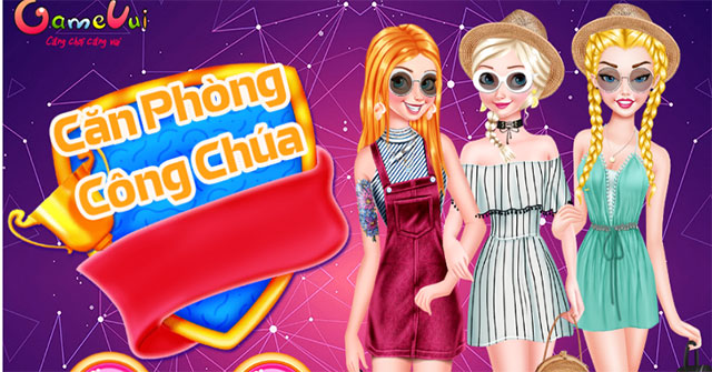 Game Căn phòng Công chúa - Princesses Designers Contest 