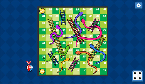Game Rắn Và Thang 3 - Snakes And Ladders - Game Vui