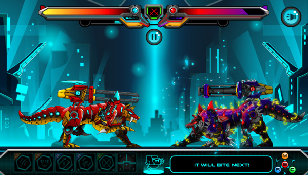 Game Lắp Ghép Robot Sói Khổng Lồ - Battle Robot Wolf Age - Game Vui