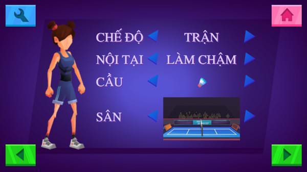 Game Đánh Cầu Lông - Power Badminton - Game Vui