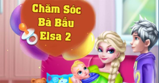 Game Chăm Sóc Bà Bầu Elsa 2 - Elsa And Jack Love Baby Birth - Game Vui