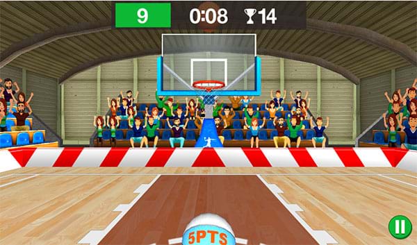 Game Bóng Rổ Chuyên Nghiệp - 3D Basketball - Game Vui