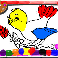 Game Tô Màu Chim Non - Birds Coloring Book - Game Vui