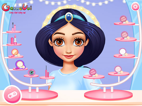 Game Thời Trang Chơi Tết - Princesses Love Lips Art - Game Vui