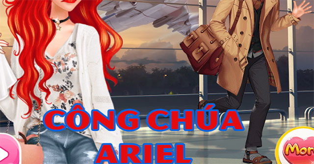 Game Công Chúa Ariel - Princess Missing Her Crush - Game Vui