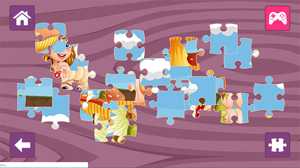 Game Ghép Hình Công Chúa - Pretty Princesses Jigsaw - Game Vui