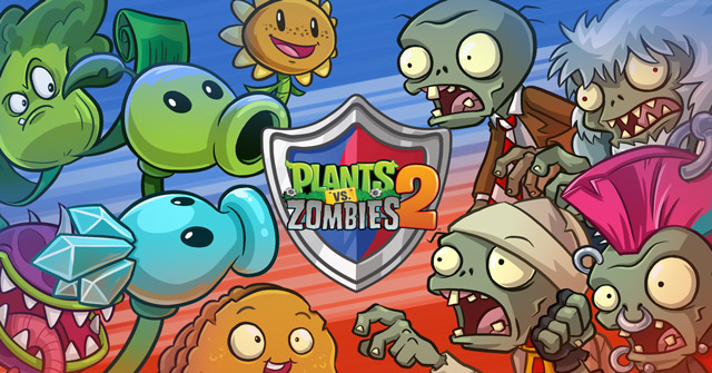 Plants vs. Zombies 2 (Edição Madrugada). 