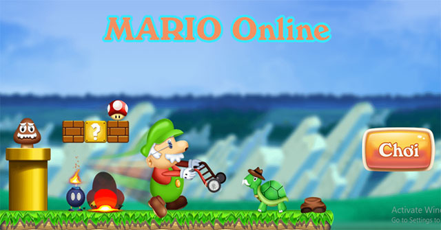 Game Mario Online - Old M Deluxe Edition - Game Vui