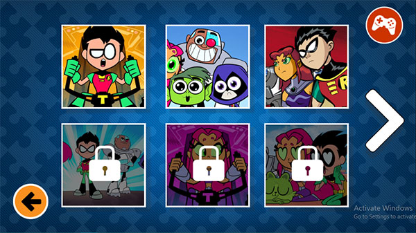 Game Xếp Hình Teen Titan Go - Teen Titans Jigsaw - Game Vui