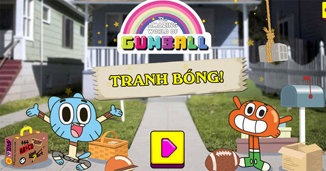 Game Gumball Tranh Bóng - Game Vui