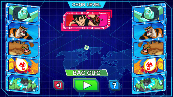 Game Ben 10 Giải Cứu Thế Giới 2 - Game Vui