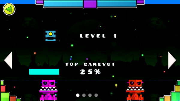 Tải game Geometry Dash SubZero - Điều khiển ô vuông vượt