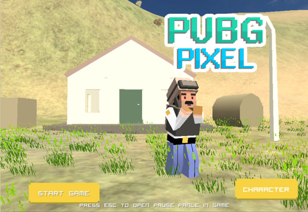 Game Pubg Minecraft 2 - Pubg Pixel 2 - Game Vui
