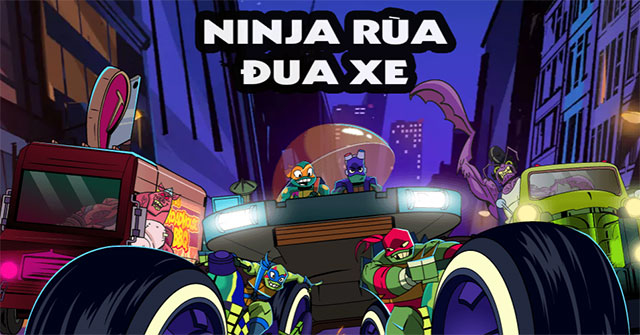 Game Ninja Rùa Đua Xe - Game Vui