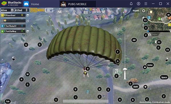 Operation parachute