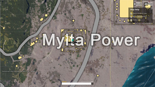 Mylta Power Map