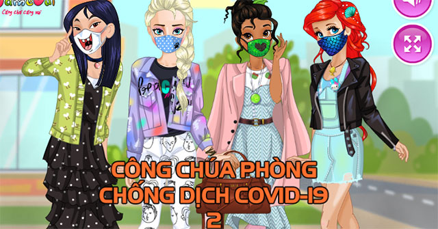 Game Công Chúa Phòng Chống Dịch Covid19 P2 - Game Vui