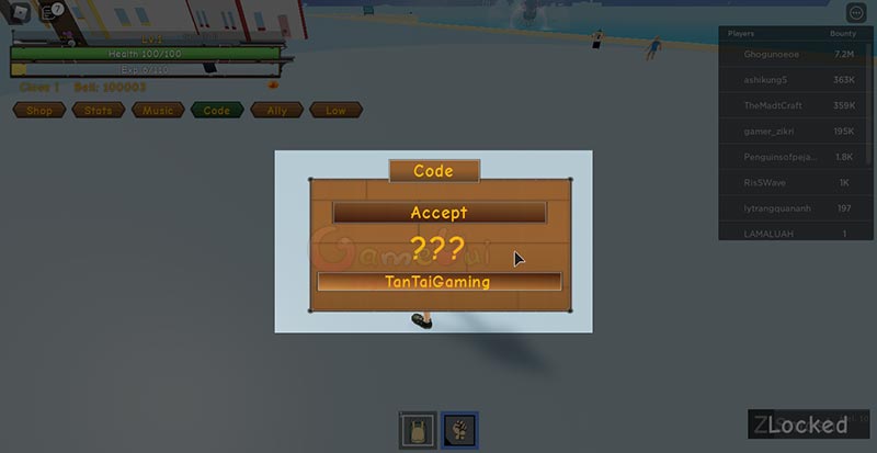 Code Roblox King Legacy Update 4.8 mới nhất tháng 12/2023 