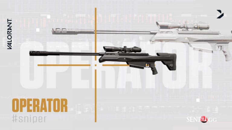 Operator sniper gun