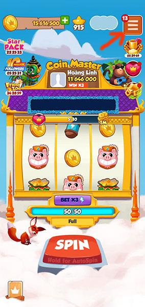 Cách Tìm Bạn Trong Game Coin Master - Gamevui.Vn