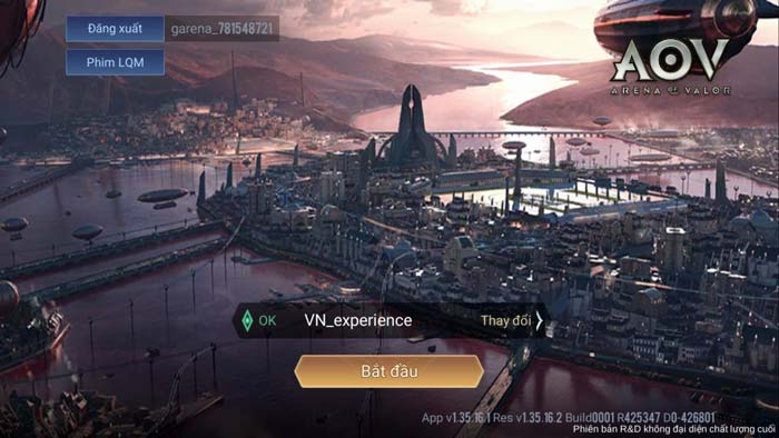 The Lien Quan test server has a lot of interesting information that players want to learn