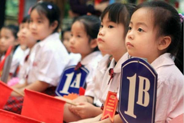 Lớp 1 - thử thách đầu tiên trong quãng thời gian 12 năm học