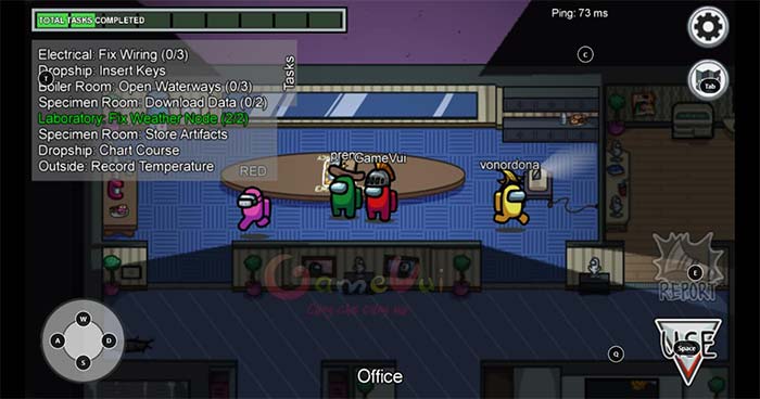 Screen of Players Crewmate - Crew