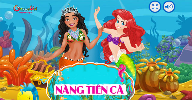 Game Nàng Tiên Cá - Ariel'S Mermaid 101 - Game Vui