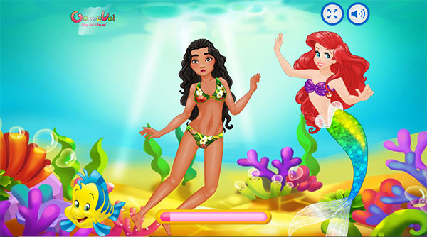 Game Nàng Tiên Cá - Ariel'S Mermaid 101 - Game Vui