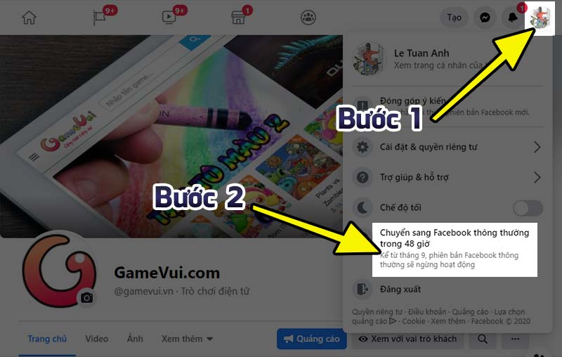 Cách chuyển Facebook mới trở về giao diện cũ vô cùng đơn giản 13 Giao diện classic quen thuộc của Facebook