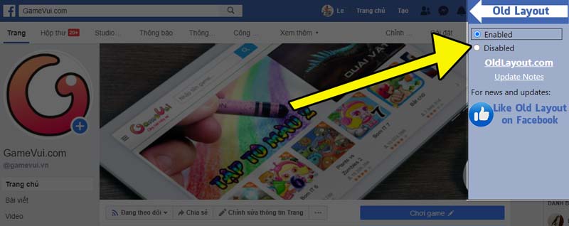 Cách chuyển Facebook mới trở về giao diện cũ vô cùng đơn giản 16 Tiện ích mở rộng trình duyệt Extension có tên là Revert Site