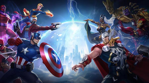 Download and install Marvel Super War, Moba game similar to Lien Quan Mobile