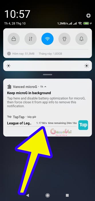 Hướng dẫn tối ưu hoá Keep microg in background là gì Trên các thiết bị Android