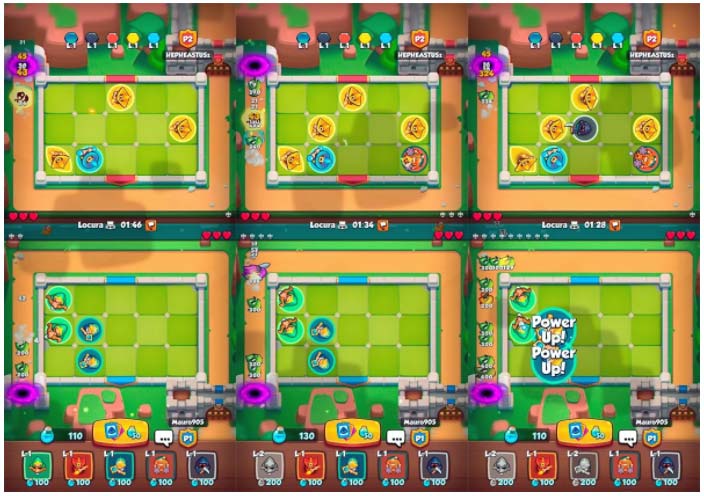 Game chiến thuật thủ thành Rush Royale