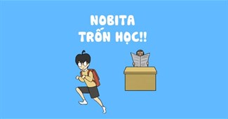 Nobita trốn học