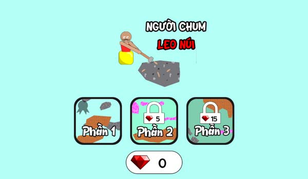 Game Người chum leo núi - Climb Over It - Game Vui