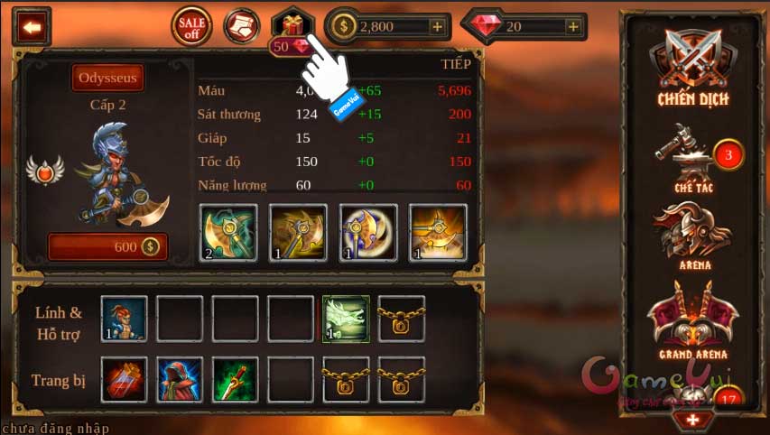 Tổng hợp code Epic Heroes War mới nhất  Hop-qua